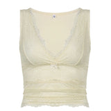 Litlookz Studio Y2K Lemonade Lace Top, view 4