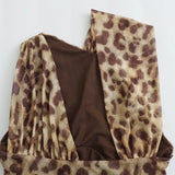 Litlookz Studio Y2K Leopard Bodysuit Top, view 6