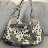 Litlookz Studio Y2K Leopard Faux Fur Bag, view 3