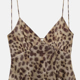 Litlookz Studio Y2K Leopard Lace Up Mini Dress, view 3