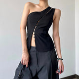 Litlookz Studio Y2K Loop Button Top, view 3