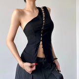 Litlookz Studio Y2K Loop Button Top, view 4