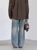Litlookz Studio Y2K Loose Fit Distressed Jeans, view 2