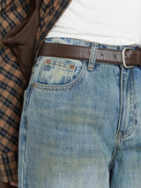 Litlookz Studio Y2K Loose Fit Distressed Jeans, view 5