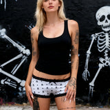 Litlookz Studio Y2K Low-Rise Micro Shorts, view 5