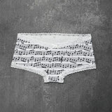 Litlookz Studio Y2K Low-Rise Micro Shorts, view 6
