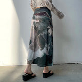 Litlookz Studio Y2K Low Rise Midi Skirt, view 2
