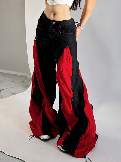 Litlookz Studio Y2K Main Dancer Parachute Pants