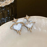 Litlookz Studio Y2K Melting Heart Earrings, view 2