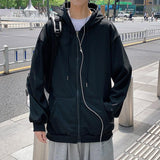 Litlookz Studio Y2K Men Zip-Up Hoodie, view 4