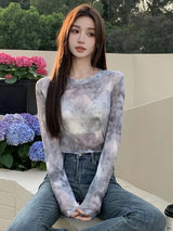 Litlookz Studio Y2K Mesh Cloud Top, view 2
