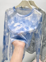 Litlookz Studio Y2K Mesh Cloud Top, view 5