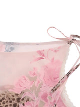 Litlookz Studio Y2K Mesh Floral Top, view 5