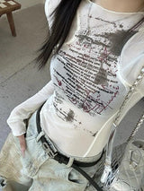 Litlookz Studio Y2K Mesh Top, view 3