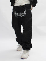 Litlookz Studio Y2K Michael Myers Jeans, view 5