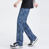 Litlookz Studio Y2K Mid Wash Wide Leg Jeans, view 6