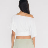 Litlookz Studio Y2K One Shoulder Ruched Top, view 6