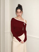 Litlookz Studio Y2K One Shoulder Top, view 3