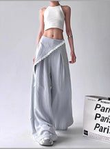 Litlookz Studio Y2K Overlay Wide Leg Pants, view 3