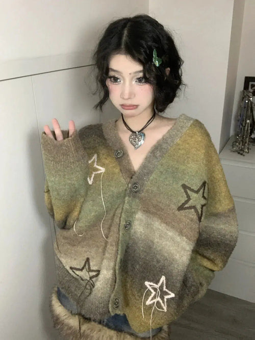 Litlookz Studio Y2K Oversized Cardigan