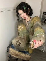 Litlookz Studio Y2K Oversized Cardigan, view 3