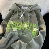 Litlookz Studio Y2K Oversized Graphic Hoodie, view 2