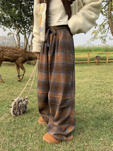 Litlookz Studio Y2K Oversized Plaid Sweatpants, view 4