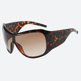 Litlookz Studio Y2K Oversized Shield Sunglasses, view 4