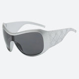 Litlookz Studio Y2K Oversized Shield Sunglasses, view 5