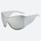 Litlookz Studio Y2K Oversized Shield Sunglasses, view 6
