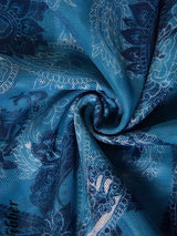 Litlookz Studio Y2K Paisley Mesh Crop Top, view 6
