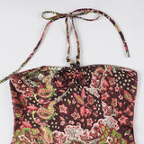 Litlookz Studio Y2K Paisley Tube Mini Dress, view 3
