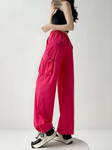 Litlookz Studio Y2K Parachute Cargo Pants, view 2