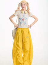 Litlookz Studio Y2K Parachute Pants, view 3