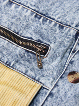 Litlookz Studio Y2K Patchwork Denim Jacket, view 6