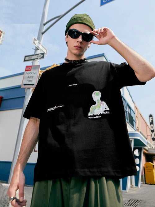 Litlookz Studio Y2K Peace and Love Tee