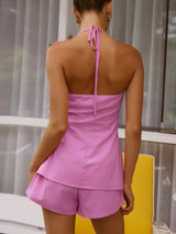 Litlookz Studio Y2K Pink Two Piece Set, view 2