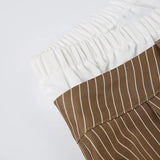 Litlookz Studio Y2K Pinstripe Baggy Pants, view 3