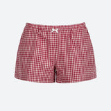 Litlookz Studio Y2K Plaid Boxer Shorts, view 4