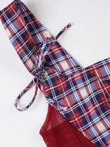 Litlookz Studio Y2K Plaid Crop Top, view 6