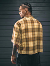 Litlookz Studio Y2K Plaid Cropped Shirt, view 4