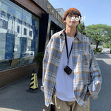 Litlookz Studio Y2K Plaid Flannel Men Shirt, view 2