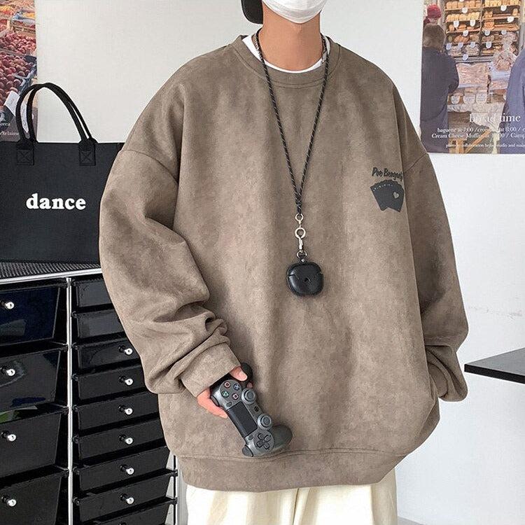 Litlookz Studio Y2K Playing Cards Sweatshirt