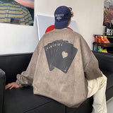 Litlookz Studio Y2K Playing Cards Sweatshirt, view 3