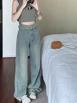 Litlookz Studio Y2K Pleated Belted Pants, view 6