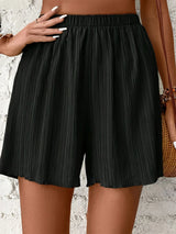 Litlookz Studio Y2K Pleated Flowy Shorts, view 4