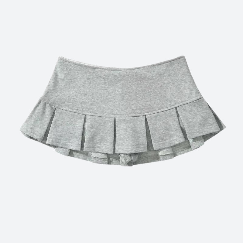 Litlookz Studio Y2K Pleated Micro Skort