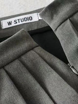 Litlookz Studio Y2K Pleated Mini School Skort, view 5