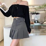 Litlookz Studio Y2K Pleated Mini Skirt, view 2