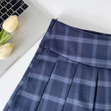 Litlookz Studio Y2K Pleated Plaid Mini Skort, view 5